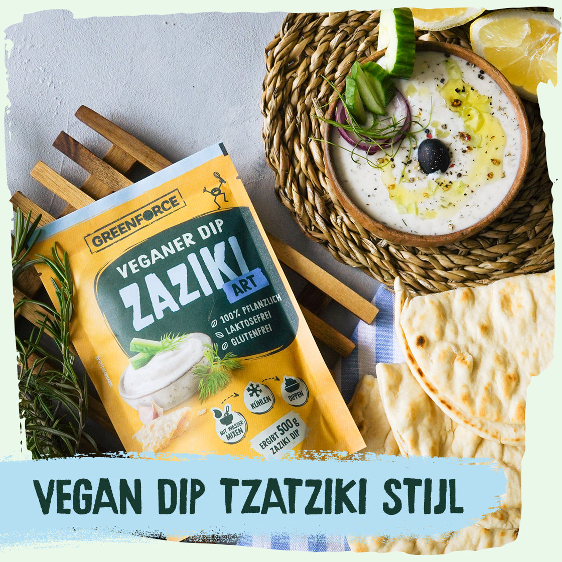 Vegan Dip - Tzatziki-Stijl