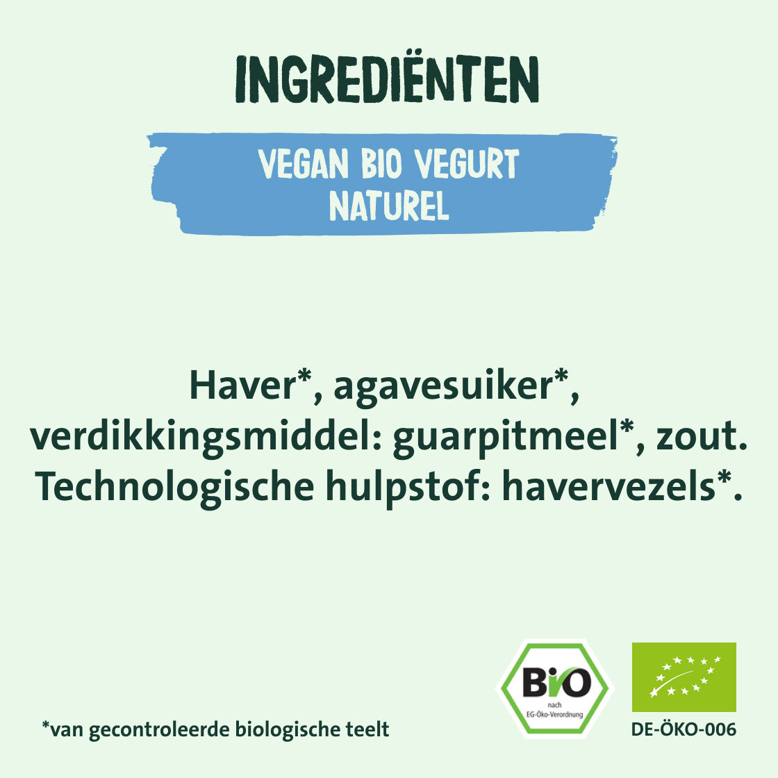 Bio Vegurt Naturel - Vegan Yoghurt